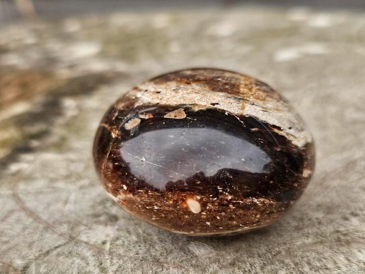 Zwarte opaal handsteen, Sieraden, Tassen en Uiterlijk, Edelstenen, Ophalen of Verzenden