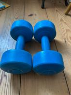 Dumbells Halters 3,5kg blauw, Sport en Fitness, Ophalen of Verzenden, Gebruikt, Dumbbell
