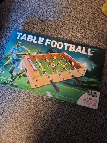 Tafelvoetbal - Nieuw in doos! beschikbaar voor biedingen