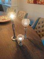 Zilveren windlicht set., Antiek en Kunst, Ophalen of Verzenden, Zilver