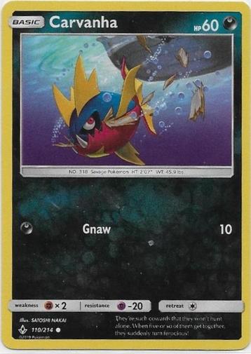 Unbroken Bonds,  Carvanha [reverse] 110/214 beschikbaar voor biedingen