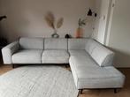 Grijze Hoekbank rechts Karwei, Huis en Inrichting, Banken | Bankstellen, Ophalen, 250 tot 300 cm, Gebruikt, Hoekbank