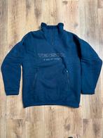 Tenson trui - marine blauw met bont - mt XXL, Ophalen of Verzenden, Zo goed als nieuw, Maat 56/58 (XL), Blauw