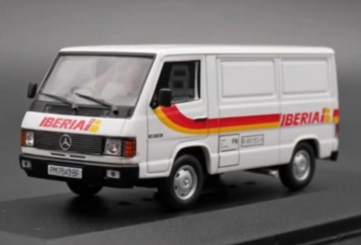 Mercedes MB-100 1990 IBERIA 1/43 reparto / servicio # 25, Hobby en Vrije tijd, Modelauto's | 1:43, Nieuw, Auto, Overige merken
