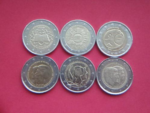 Nederland setje 2 Euromunten 2007 / 2014., Postzegels en Munten, Munten | Nederland, Setje, Euro's, Koningin Beatrix, Verzenden