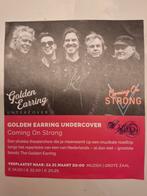 2 tickets Golden Earring Undercover, Twee personen, Maart