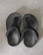 Fits slippers zwart maat 41, Ophalen of Verzenden, Zo goed als nieuw, Zwart