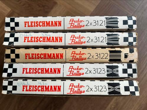 Fleischmann racebaan sets 3121, 3122, 3123 in OVP, Kinderen en Baby's, Speelgoed | Racebanen, Zo goed als nieuw, Ophalen of Verzenden