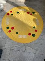 Unieke M&M ronde handdoek baddoek strandlaken, Verzamelen, Ophalen, Gebruikt, Gebruiksvoorwerp