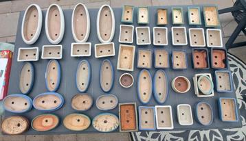 Bonsai Potten Sets - Unieke Vormen & Maten! beschikbaar voor biedingen