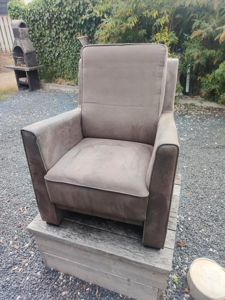 2 fauteuils, Huis en Inrichting, Fauteuils, Zo goed als nieuw, Minder dan 50 cm, Ophalen