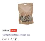 't Dijkje Paardenvoeders en snacks, Ophalen of Verzenden, Nieuw, Overige soorten