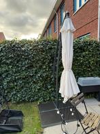 Parasol - Zonder lampjes/stenen, Tuin en Terras, Parasols, Ophalen, Gebruikt, Kantelbaar, 2 tot 3 meter