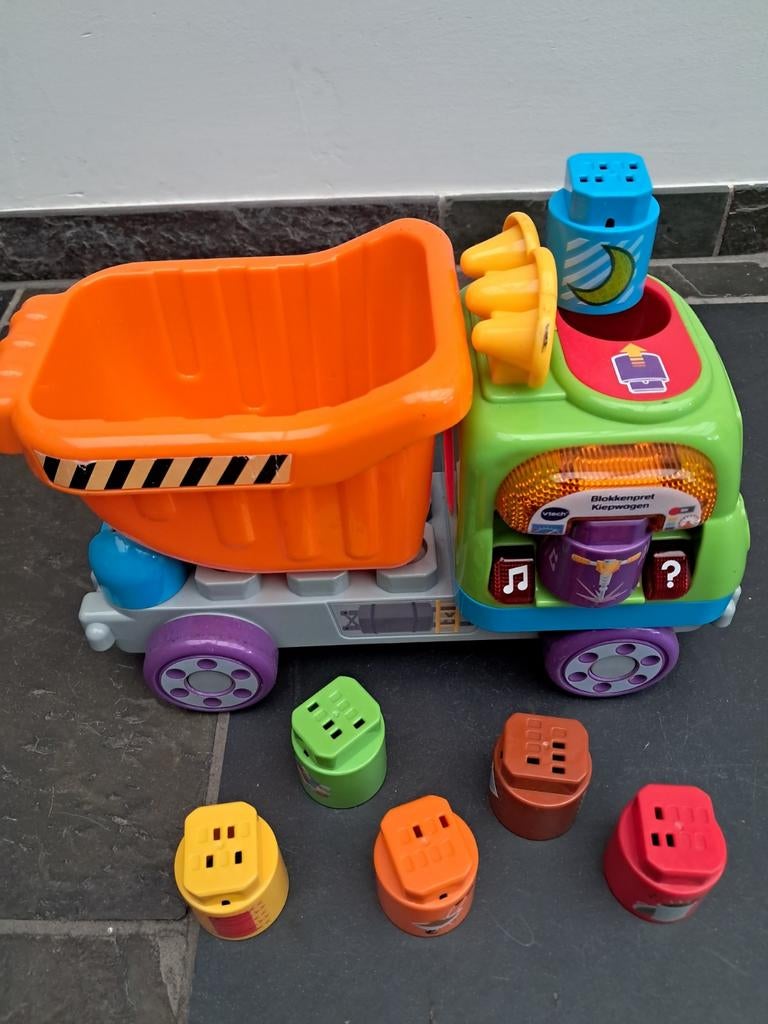 VTech Kiepauto, Ophalen of Verzenden, Gebruikt, Auto, Met licht