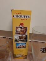 La chouffe glazen met spel tour chouffe toren, Ophalen of Verzenden, Glas of Glazen, Overige merken