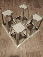 Bedverhogers, Huis en Inrichting, Slaapkamer | Bedden, Ophalen of Verzenden, Zo goed als nieuw, Eenpersoons, Hout