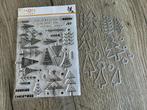 Simon Says Stamp Merry Christmas Trees, Ophalen of Verzenden, Zo goed als nieuw, Clearstamp