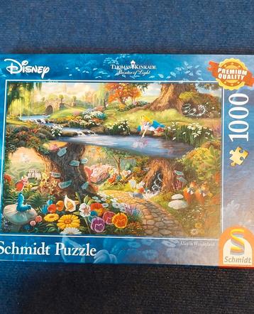 Schmidt Disney Puzzel - Alice in Wonderland 1000 stukjes beschikbaar voor biedingen