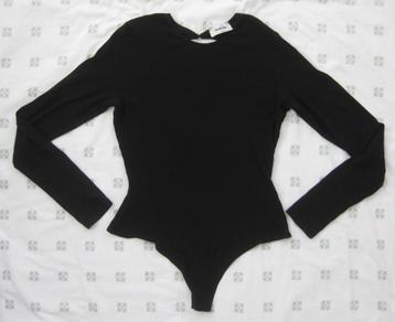 Modström zwarte top, body, maat M , open rug beschikbaar voor biedingen