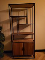 Vakkenkast met deuren en planken, Huis en Inrichting, Kasten | Boekenkasten, Met deur(en), 100 tot 150 cm, Zo goed als nieuw, 25 tot 50 cm