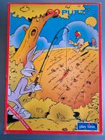 Vintage puzzel Looney Tunes Bugs Bunny & Elmer 60 stukjes, Kinderen en Baby's, Ophalen, Meer dan 50 stukjes, Gebruikt, 2 tot 4 jaar