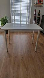 Ikea Linnmon / Adils tafel bureau wit, Huis en Inrichting, Bureaus, Ophalen, In hoogte verstelbaar