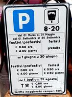 Verkeersbord uit Italië, Ophalen, Zo goed als nieuw