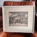 Jan Strube, litho,  oud Breda, gesigneerd in potlood r.o., Antiek en Kunst, Kunst | Litho's en Zeefdrukken, Ophalen of Verzenden
