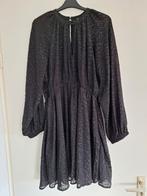 Mooie jurk met fraaie halslijn en subtiele glitter, Primark, Zwart, Maat 42/44 (L), Cocktailjurk