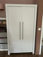 Witte kledingkast kast linnenkast opbergkast slaapkamer, Ophalen, Gebruikt