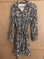 Zomer jurk flare dress gebloemd blauw L, Jessica, Blauw, Maat 42/44 (L), Ophalen of Verzenden