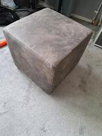 Poef 46x46x46, Minder dan 50 cm, Vierkant, Minder dan 50 cm, Ophalen of Verzenden