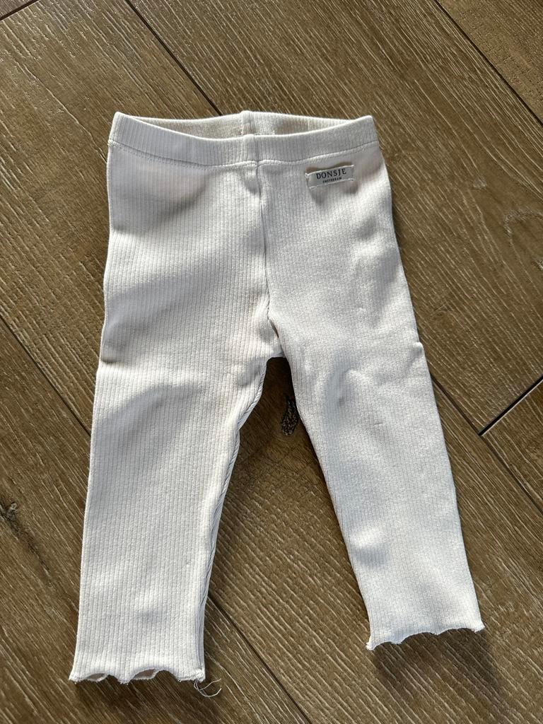 Donsje Legging Crème 9-12 Maanden, Ophalen of Verzenden, Zo goed als nieuw, Meisje, Broekje