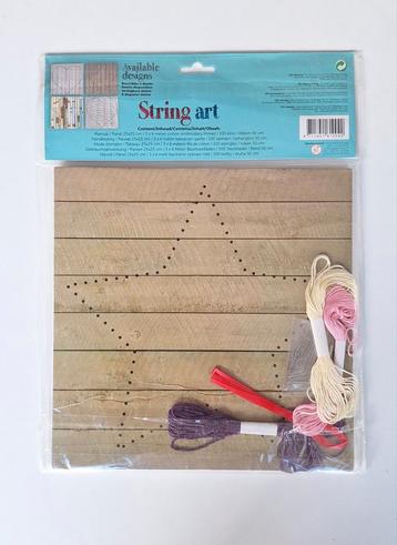 NIEUW! String art ster beschikbaar voor biedingen