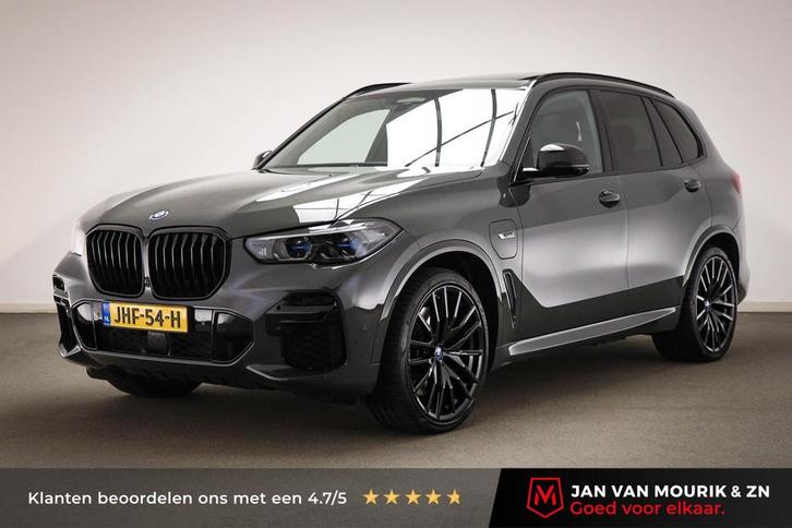 BMW X5 xDrive45e M-Sport High Executive DRAVITGRAU | BOWER &, Auto's, BMW, Bedrijf, Te koop, X5, 360° camera, 4x4, ABS, Achteruitrijcamera
