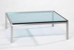 Metaform M2 jaren 80. Chrome en glas, Ophalen, 50 tot 100 cm, Vierkant, 50 tot 100 cm