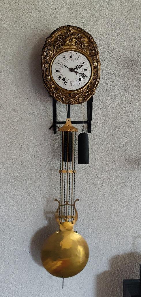 Antieke Klok  Franse comtoise! PRIJSVERLAGING!!!, Antiek en Kunst, Antiek | Klokken, Ophalen