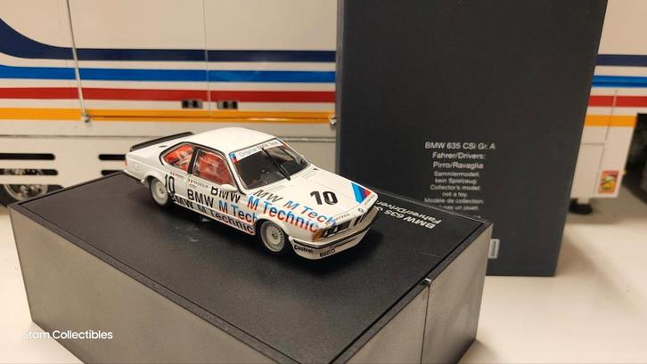 Minichamps BMW E24 6-Serie 635 CSi Group A Dealer Edition, Hobby en Vrije tijd, Modelauto's | 1:43, Zo goed als nieuw, Auto, MiniChamps