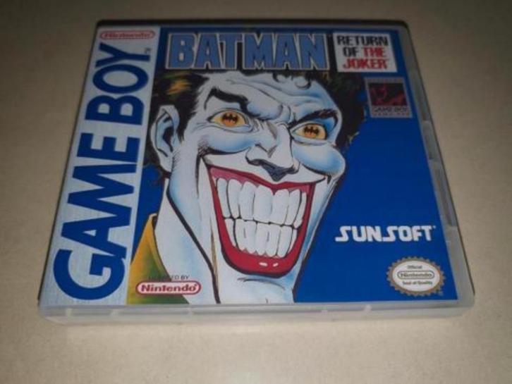 Batman Return of The Joker Game Boy GB Game Case, Spelcomputers en Games, Games | Nintendo Game Boy, Zo goed als nieuw, Verzenden