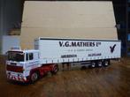 Tekno Scania 141 Murdoch met trailer van Mathers, Hobby en Vrije tijd, Modelauto's | 1:50, Ophalen of Verzenden, Bus of Vrachtwagen