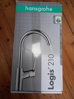 Hansgrohe Logis 210 wastafelmengkraan, Ophalen of Verzenden, Zo goed als nieuw, Chroom, Kraan