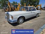 Mercedes-Benz 250SE coupe | 1965 | Route 66 Auctions, Overige carrosserieën, Zwart, Mercedes-Benz, Bedrijf