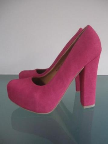 GRATIS VERZENDEN | NIEUWE luxe roze pumps 36 beschikbaar voor biedingen