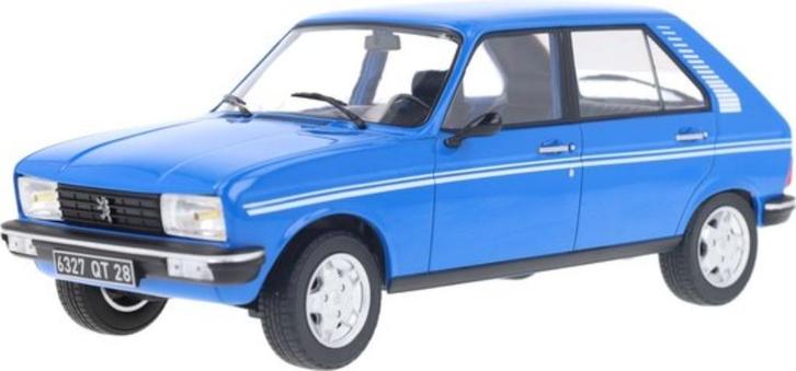 Peugeot 104 S 1981 Blauw Schaal 1/18 Norev Ref. 184903, Hobby en Vrije tijd, Modelauto's | 1:18, Nieuw, Auto, Norev, Ophalen of Verzenden