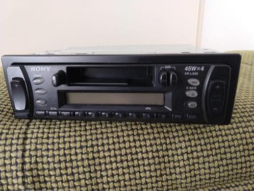 FM/MW/LW Autoradio cassettespeler Sony XR-L240 (als Nieuw), Auto diversen, Autoradio's, Zo goed als nieuw, Ophalen of Verzenden