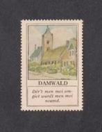 Verzamelplaatje Sluitzegel Damwoude Damwald Friesland., Ophalen of Verzenden, Zo goed als nieuw