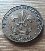 Penning de Nederlandse Padvinders 1910-1960 37mm kenm sept7, Ophalen of Verzenden, Overige materialen