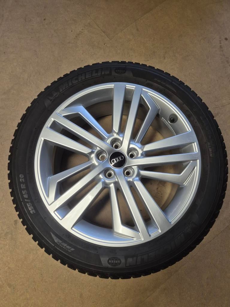 Audi Q5 Velgen 5x112 met Winterbanden, Gebruikt, 255 mm, Banden en Velgen, Personenwagen