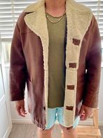 Ph67 vintage leren parka, Kleding | Heren, Jassen | Winter, Ophalen, Zo goed als nieuw, Maat 56/58 (XL), Bruin