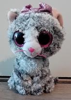 Ty beanie boo poes Kiki 16 cm, Ophalen of Verzenden, Zo goed als nieuw